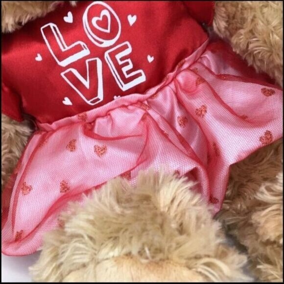 Dan Dee Valentine Princess Madison Bear Love Plush New - Picture 4 of 10